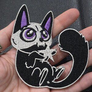 Killstar ✦ Just Playin Patch ✦ Occult Cute Cat Star Embroidered OS